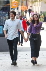 KEIRA KNIGHTLEY and James Righton Out and About in New York 10/29/2015