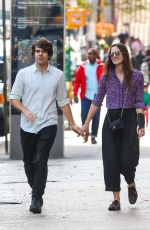 KEIRA KNIGHTLEY and James Righton Out and About in New York 10/29/2015