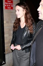 KEIRA KNIGHTLEY Leaves Therese Raquin Opening Night Preview in New York 10/01/2015