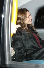 KELLY BROOK Leaves Sexy Fish Restaurant in London 10/23/2015