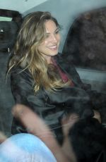 KELLY BROOK Leaves Sexy Fish Restaurant in London 10/23/2015