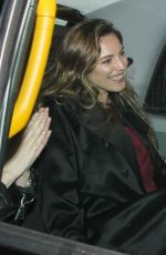 KELLY BROOK Leaves Sexy Fish Restaurant in London 10/23/2015