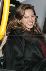 KELLY BROOK Leaves Sexy Fish Restaurant in London 10/23/2015