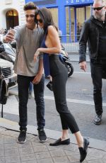 KENDALL JENNER Arrives at Balmain Office in Paris 09/30/2015