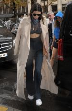 KENDALL JENNER Arrives at L