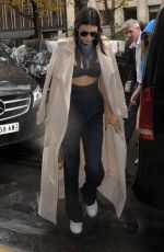 KENDALL JENNER Arrives at L