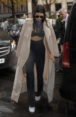 KENDALL JENNER Arrives at L