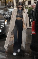 KENDALL JENNER Arrives at L