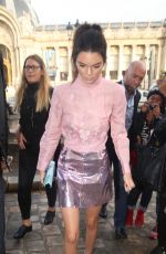 KENDALL JENNER Arrives at Shiatz Chen Fashion Show at Pars Fashion Week 10/06/2015