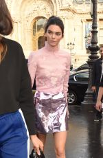 KENDALL JENNER Arrives at Shiatz Chen Fashion Show at Pars Fashion Week 10/06/2015