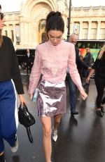 KENDALL JENNER Arrives at Shiatz Chen Fashion Show at Pars Fashion Week 10/06/2015