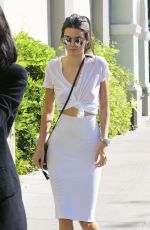 KENDALL JENNER Arrivs at Kim Kardashian