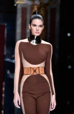 KENDALL JENNER at Balmain Fashion Show at Paris Fashion Week 10/01/2015