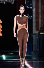 KENDALL JENNER at Balmain Fashion Show at Paris Fashion Week 10/01/2015