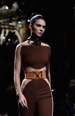 KENDALL JENNER at Balmain Fashion Show at Paris Fashion Week 10/01/2015