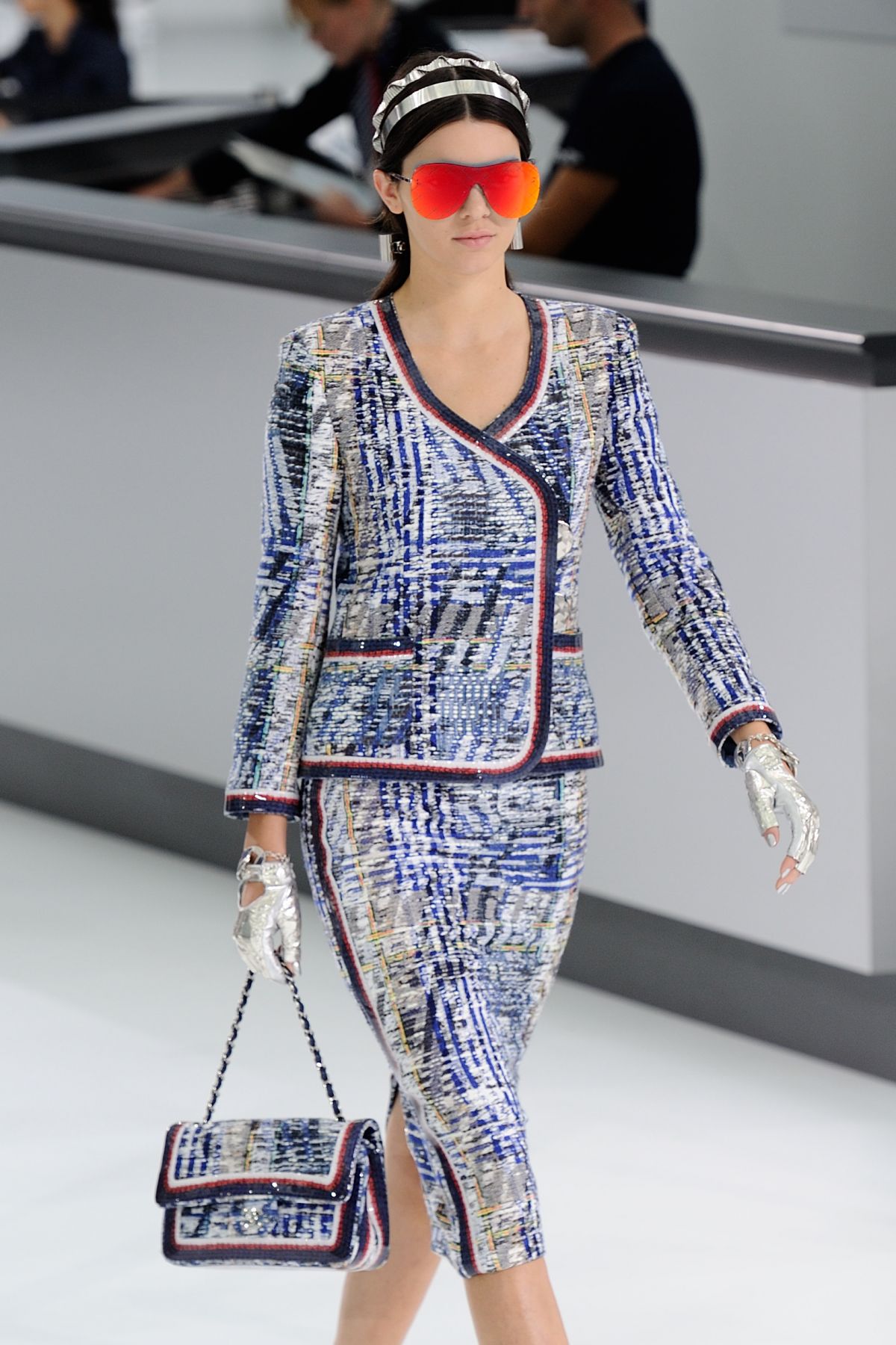 KENDALL JENNER at Chanel Fashion Show at Paris Fashion Week 10/06/2015 ...