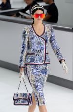 KENDALL JENNER at Chanel Fashion Show at Paris Fashion Week 10/06/2015