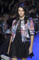 KENDALL JENNER at Elie Saab Fashion Show in Paris 10/03/2015
