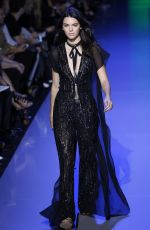 KENDALL JENNER at Elie Saab Fashion Show in Paris 10/03/2015