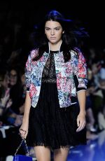 KENDALL JENNER at Elie Saab Fashion Show in Paris 10/03/2015