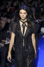 KENDALL JENNER at Elie Saab Fashion Show in Paris 10/03/2015