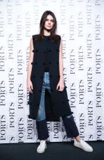 KENDALL JENNER at Fashion Show of Ports 1961 at Shanghai Fashion Week 10/13/2015