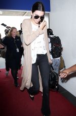 KENDALL JENNER at Los Angeles International Airport 10/19/2015