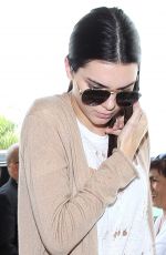 KENDALL JENNER at Los Angeles International Airport 10/19/2015
