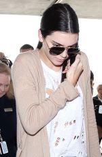 KENDALL JENNER at Los Angeles International Airport 10/19/2015