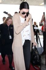 KENDALL JENNER at Los Angeles International Airport 10/19/2015