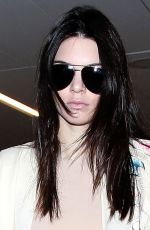 KENDALL JENNER in Jeans at LAX Airport in Los Angeles 10/17/2015