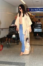 KENDALL JENNER in Jeans at LAX Airport in Los Angeles 10/17/2015