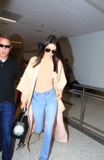 KENDALL JENNER in Jeans at LAX Airport in Los Angeles 10/17/2015