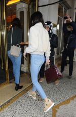 KENDALL JENNER in Jeans Out in Paris 10/05/2015