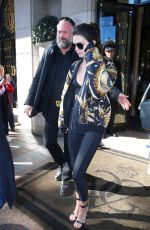 KENDALL JENNER Leaves Her Hotel in Paris 10/01/2015