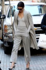 KENDALL JENNER Out and About in New York 10/20/2015
