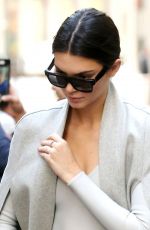 KENDALL JENNER Out and About in New York 10/20/2015