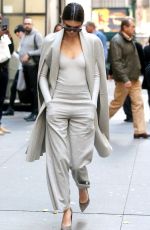 KENDALL JENNER Out and About in New York 10/20/2015