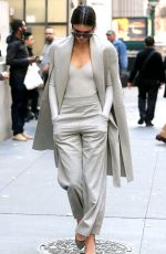 KENDALL JENNER Out and About in New York 10/20/2015