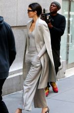 KENDALL JENNER Out and About in New York 10/20/2015