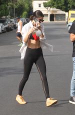 KENDALL JENNER Out and About in West Hollywood 10/19/2015