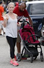 KENDRA WILKINSON Out and About in Calabasas 10/18/2015