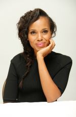 KERRY WASHINGTON at Scandal Press Conference at the Four Seasons Hotel in Beverly Hills 03/10/2015