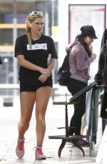 KESHA SEBERT in Shorts Out Shopping in Cannes 10/16/2015