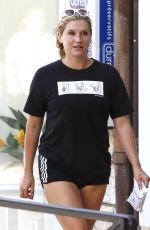KESHA SEBERT in Shorts Out Shopping in Cannes 10/16/2015