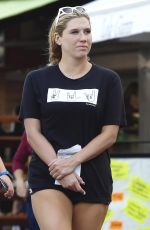 KESHA SEBERT in Shorts Out Shopping in Cannes 10/16/2015