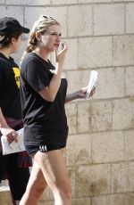 KESHA SEBERT in Shorts Out Shopping in Cannes 10/16/2015