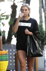 KESHA SEBERT in Shorts Out Shopping in Cannes 10/16/2015