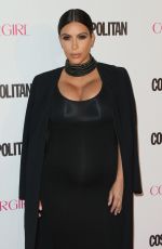 KIM KARDASHIAN at Cosmopolitan’s 50th Birthday Celebration in West Hollywood 10/12/2015