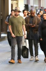 KIM KARDASHIAN Out and About in San Francisco 10/10/2015